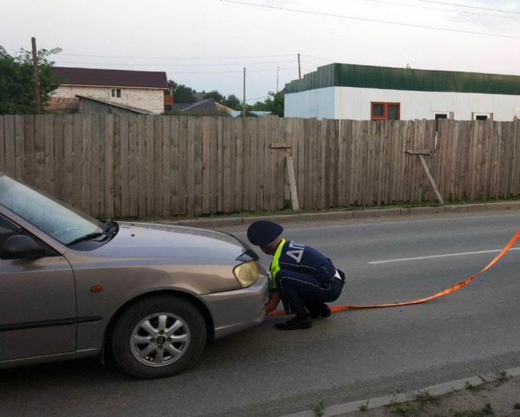 В Еткульском районе сотрудники Госавтоинспекции оказали помощь автоледи
